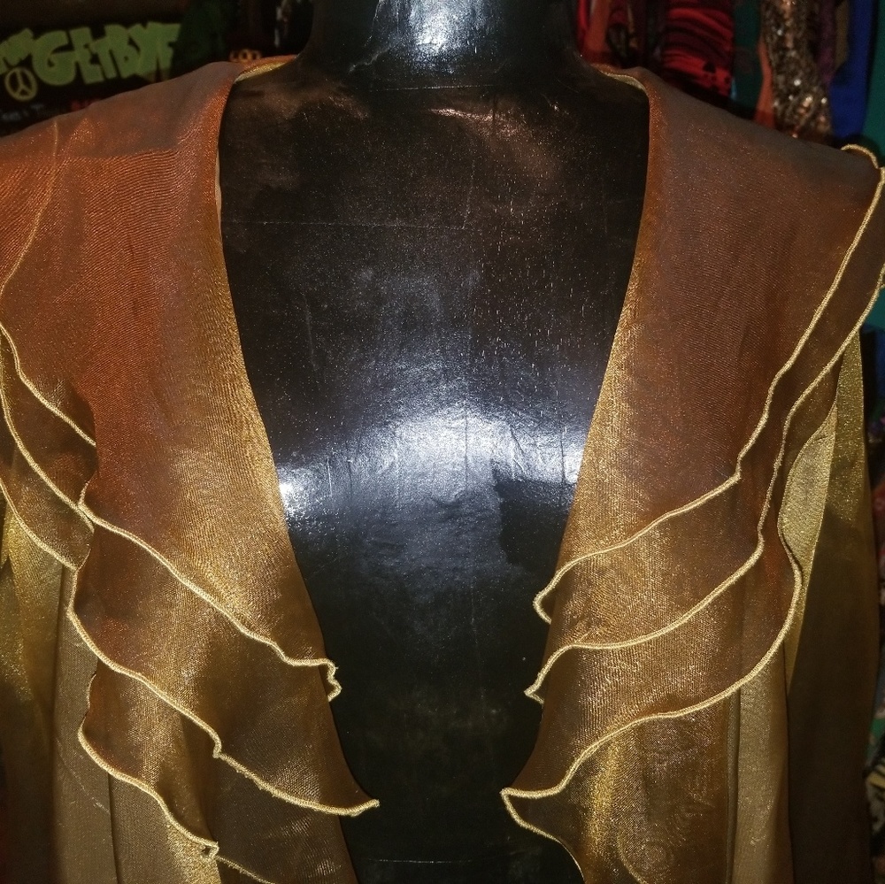Vintage Gold Iridescent Hampton Niles XL Top